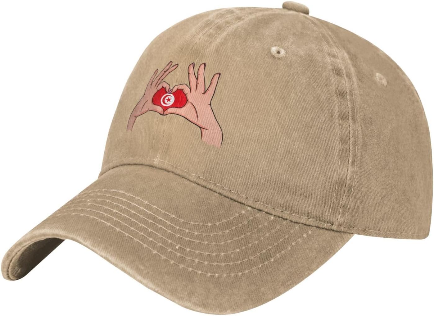 RTATBY Holding Love in Your Hands Sun Hat
