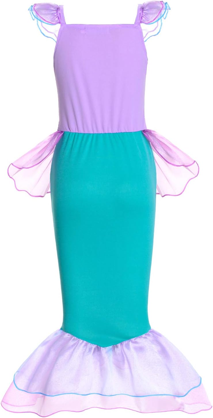 Joy Little Girls Princess Mermaid Costume Dress Up Set