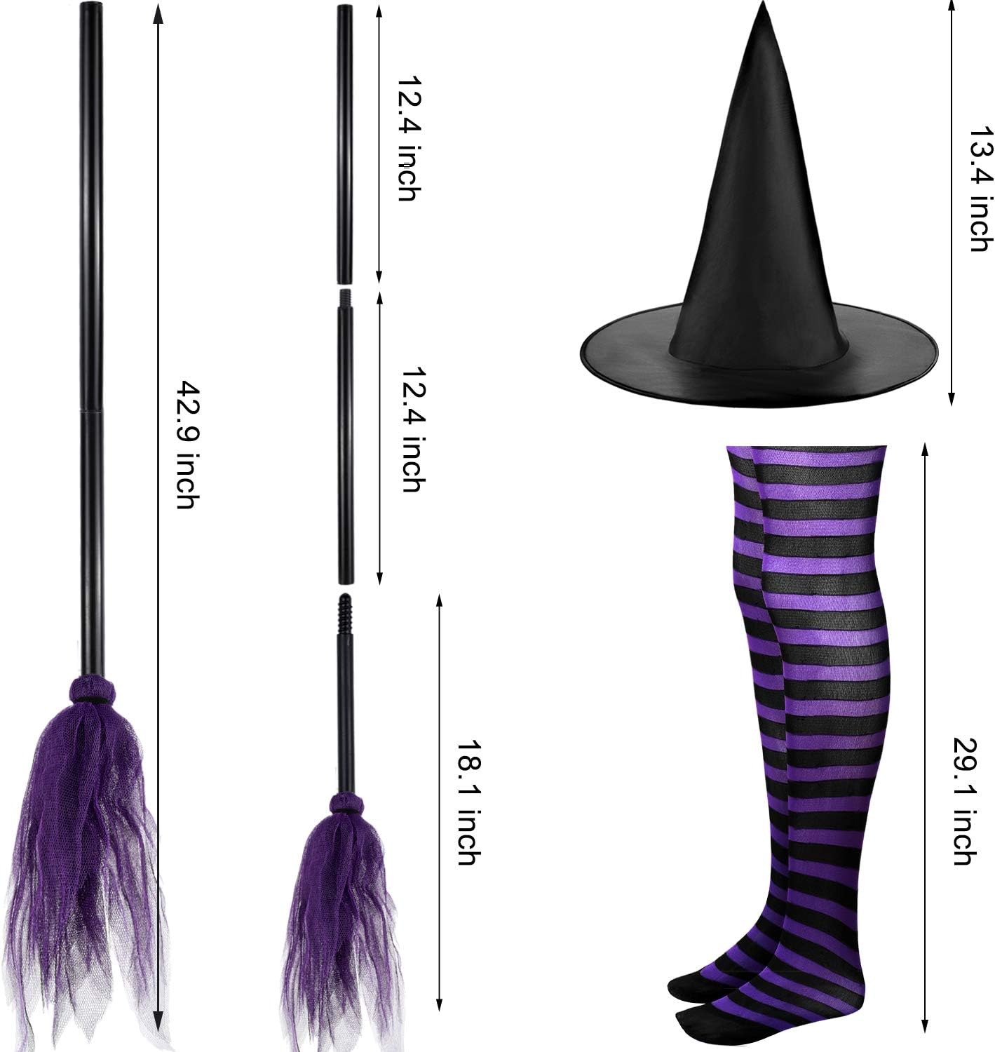 Perfect Spooky Halloween Witch Set