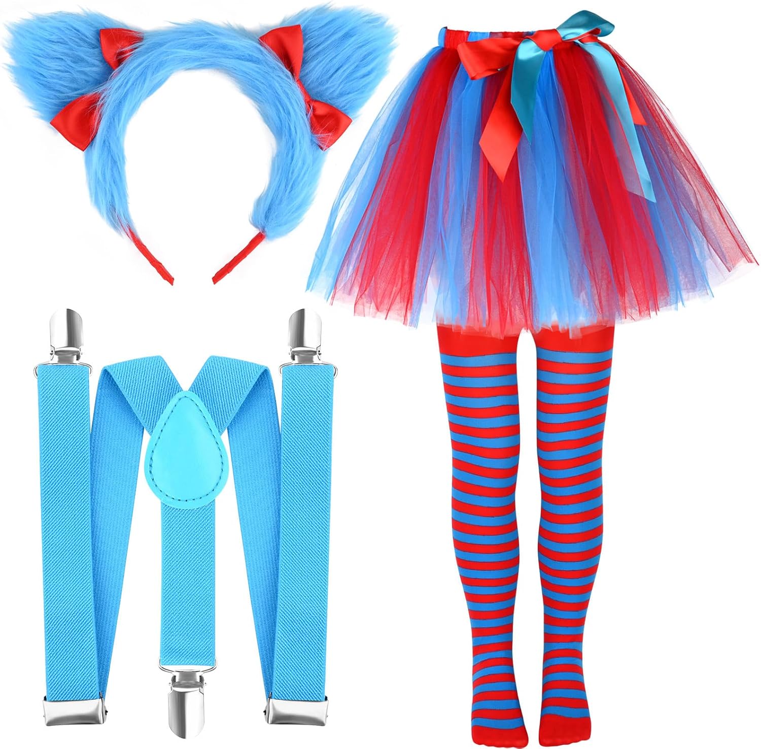 KavocGirlsblue tulle costume set for World Book Day