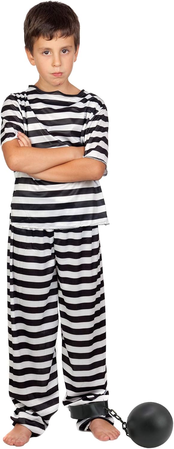 Skeleteen Prisoner Ball Chain Costume Accessory - 1 Piece Fun Halloween Party Costume