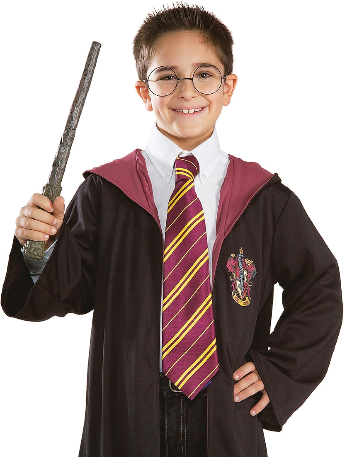 Stolz trgt die Farben von Gryffindor