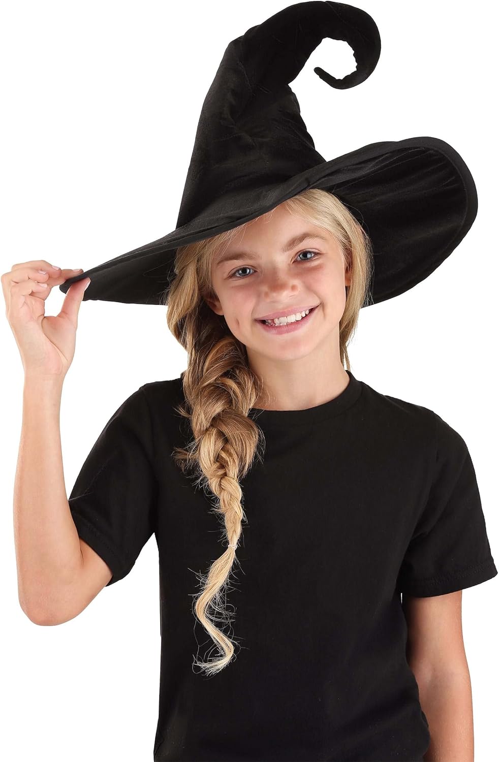 Fun Costumes Kids Witch Hat Deluxe Standard Jumping Into an Enchanted World