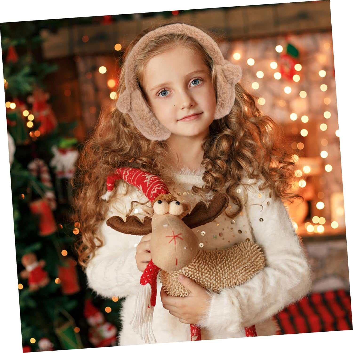 Niyangle Winter Earmuff with Cartoon Design