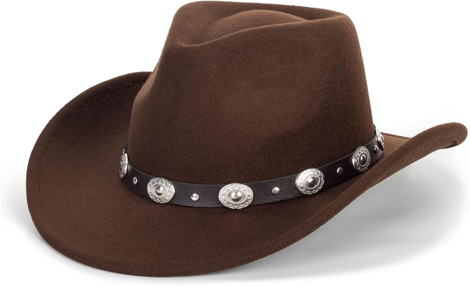 Vikodah Kids Western Cowgirl Fedora Hats for 3-7yr Boys Girls