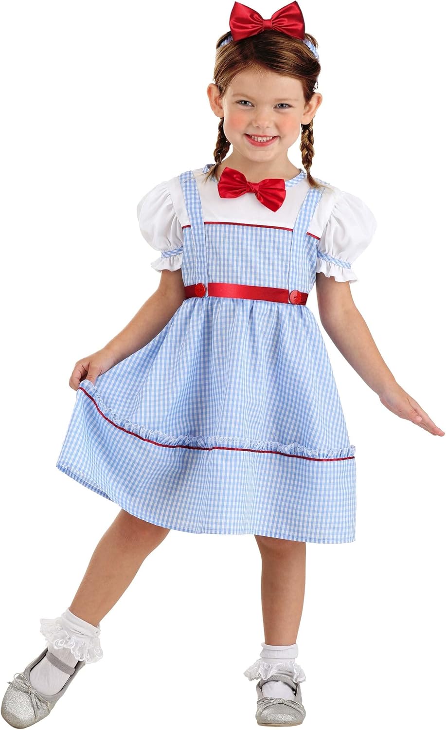 Toddler Sweet Kansas Girl Costume Gingham Dress