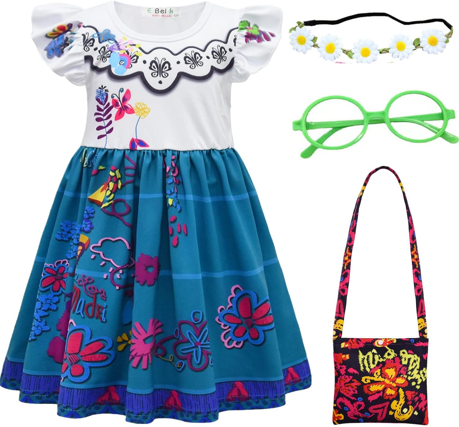 Choadam Princess Dress for Girls Soft Durable Elegant Costume