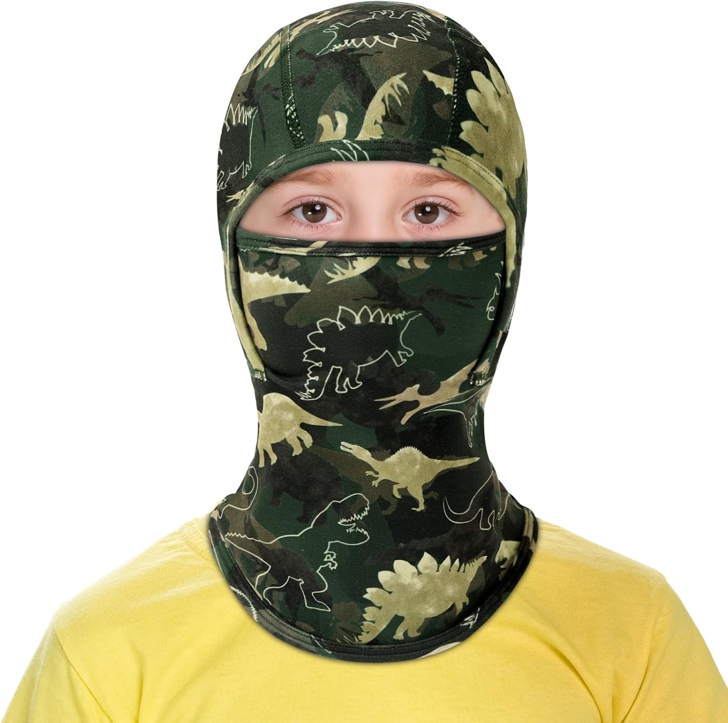 Dinosaurs Balaclava Ski Face Warmer for Kids