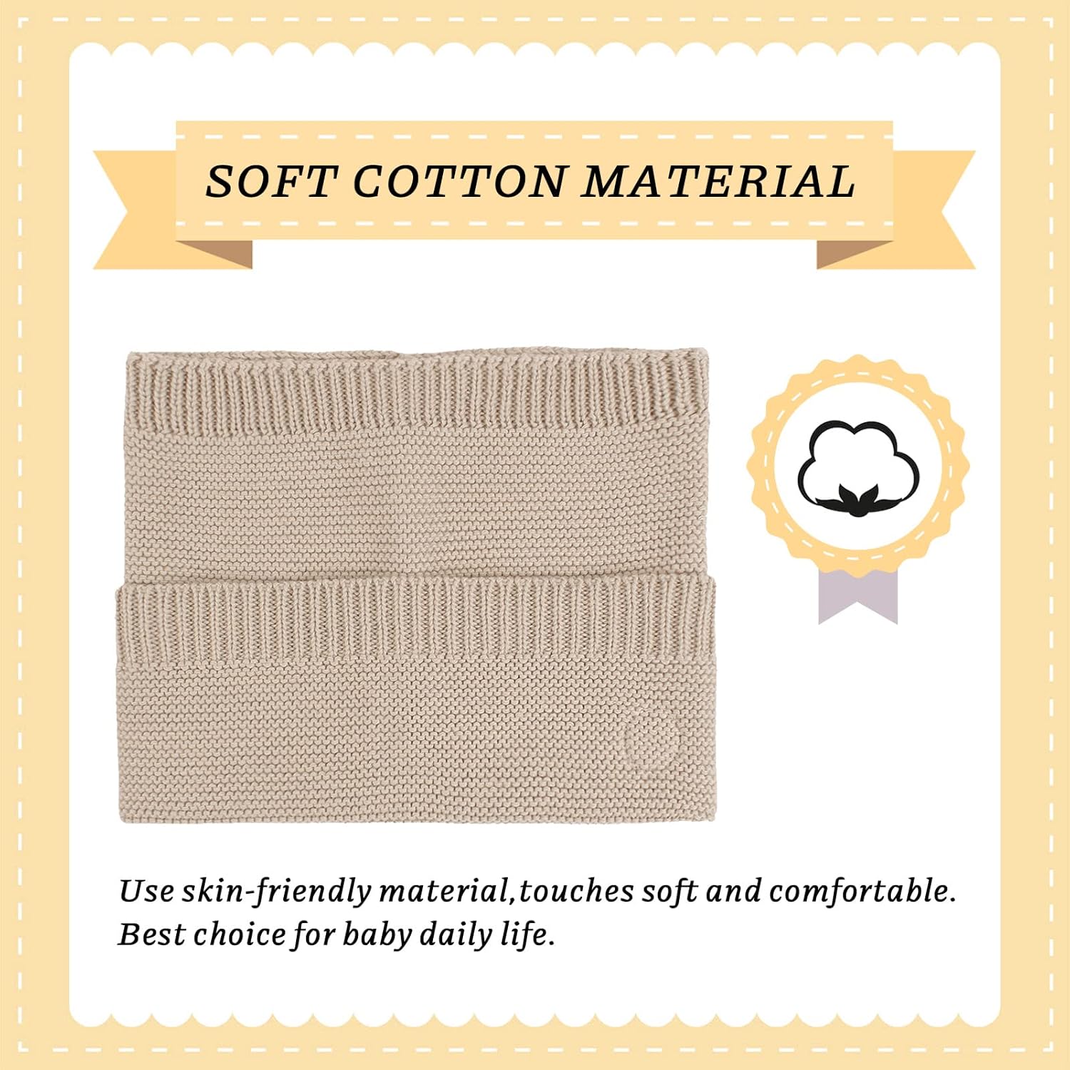 Warm Baby Boys Winter scarf for Toddler autumn keep warm
