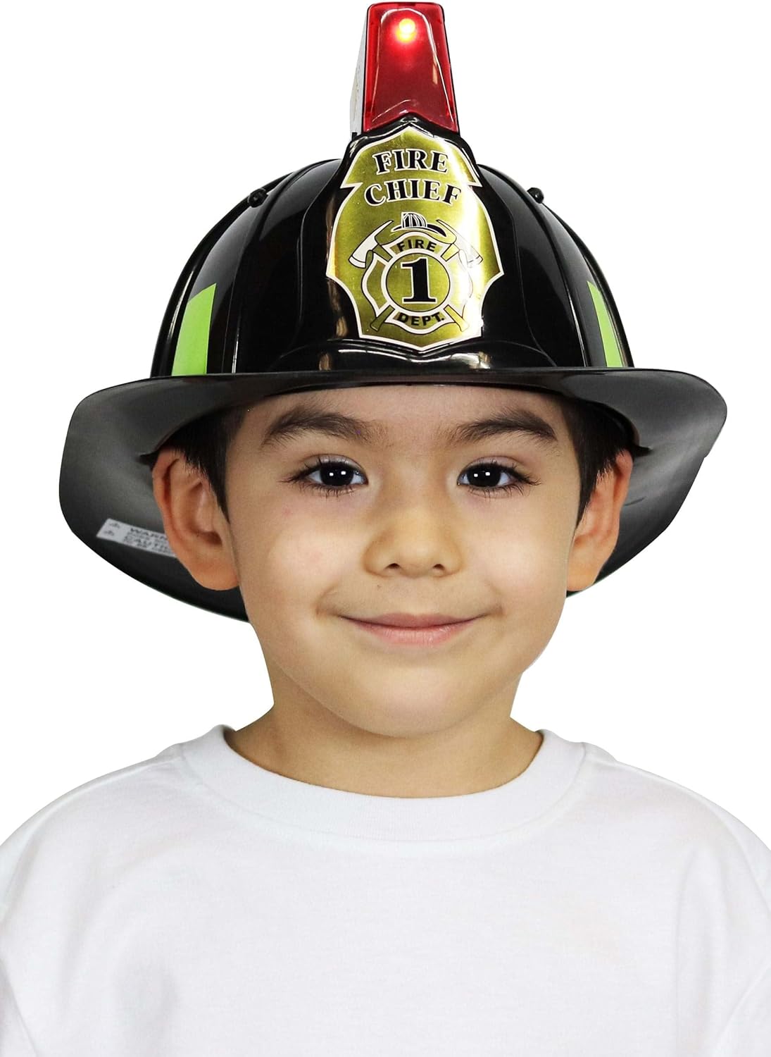 Aeromax Fire Fighter Helmet for Kids Lights sirens costume