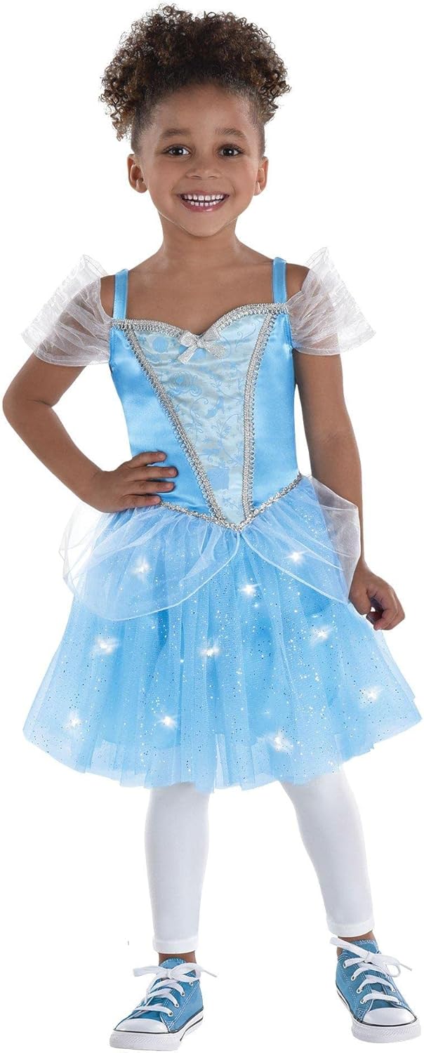 Party City Cinderella Light-Up Costume for Toddlers