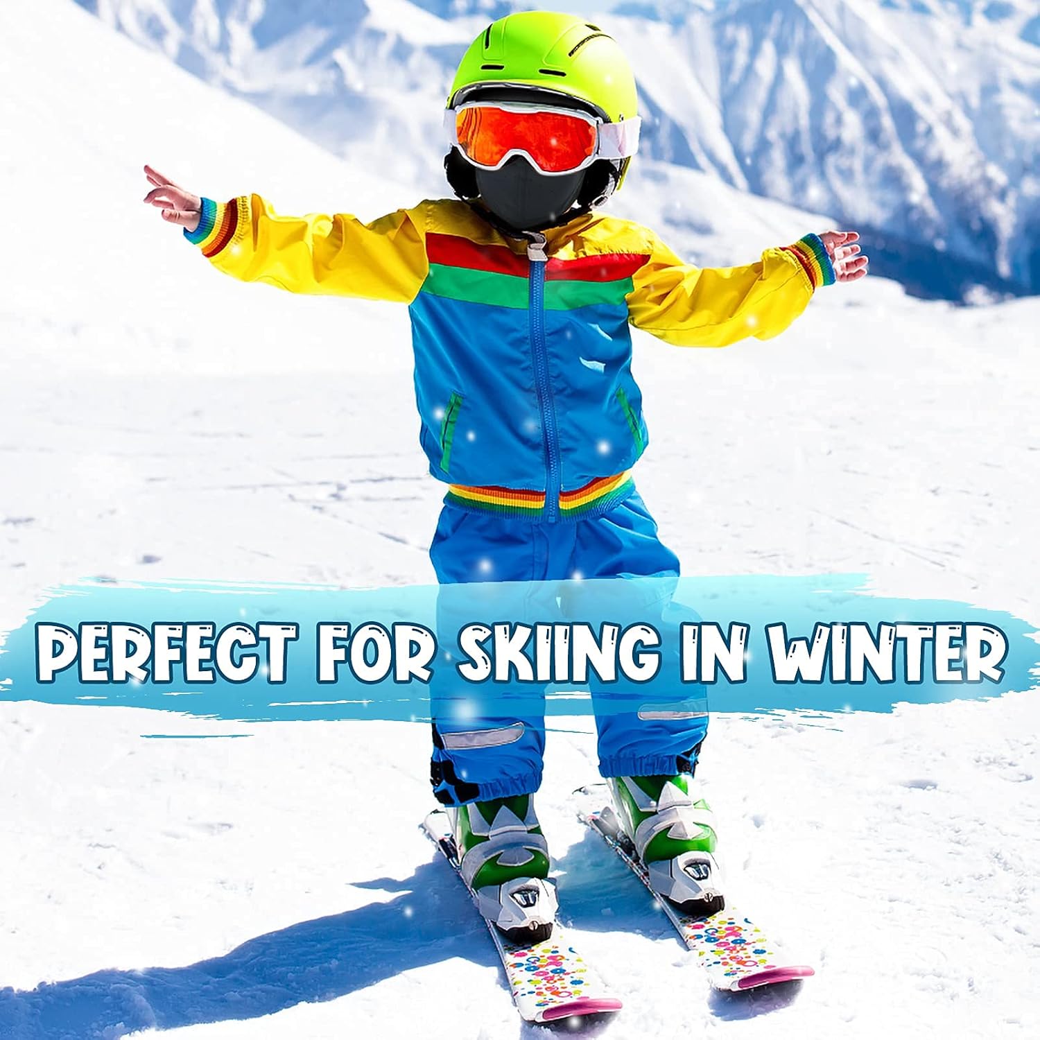 Venswell Kids Ski Mask Windproof and Breathable Neck Face Warmer