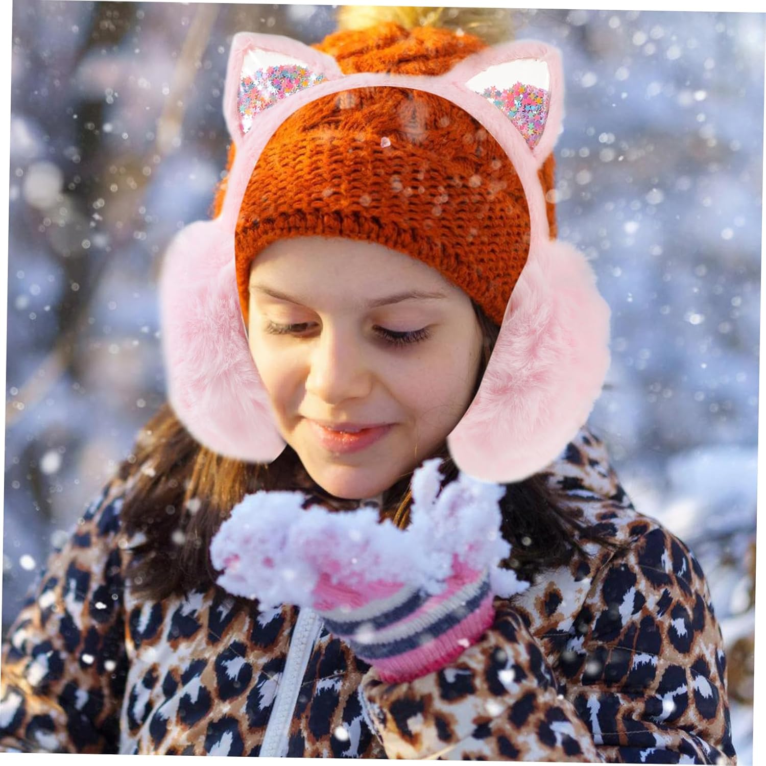 LIFKOME Winter Earmuffs for Kids
