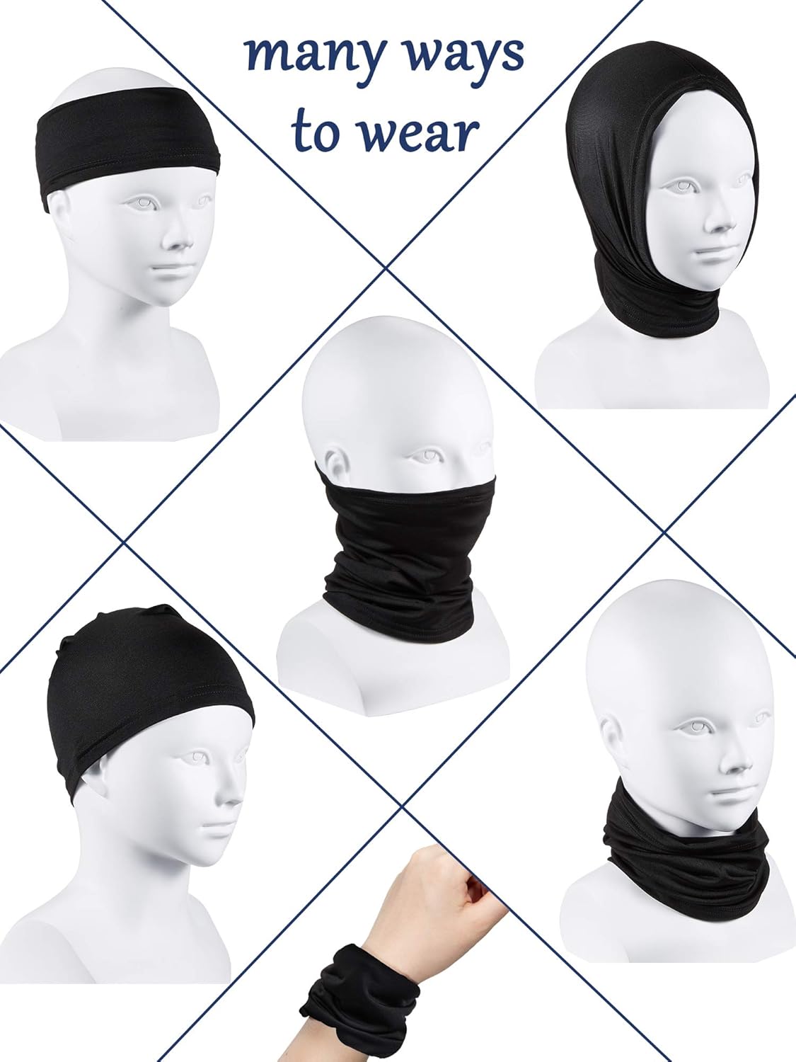 Fun Protective UV-Blocking Face Cover for Kids