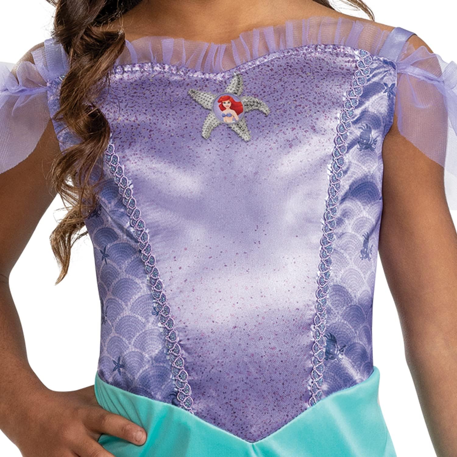 Disguise Recycled Blend Ariel Halloween costume for kids ocean-friendly official Disney
