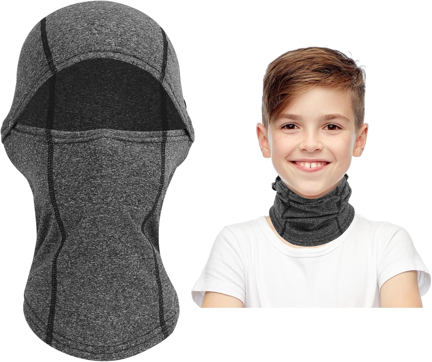 Kids Balaclava Ski Mask - Windproof Breathable for Boys Girls