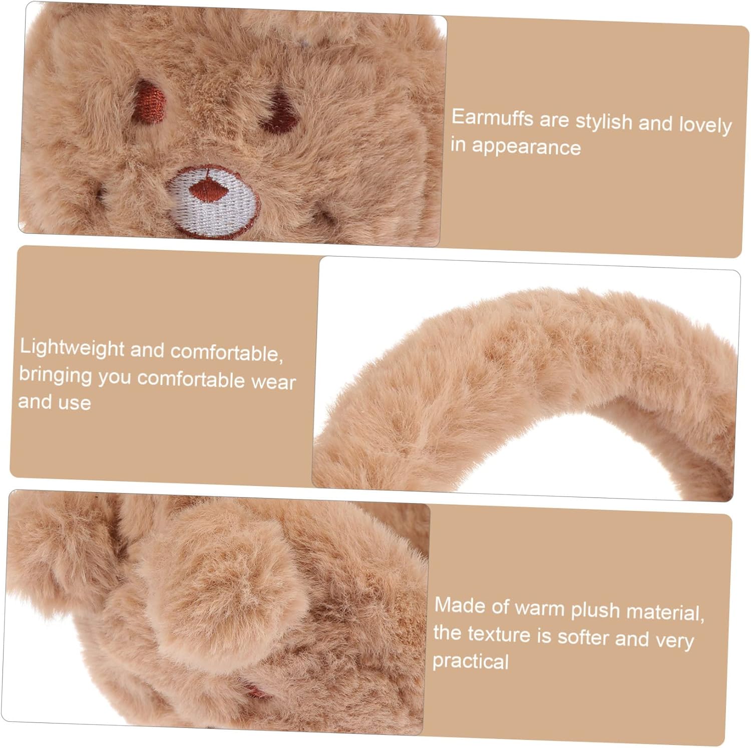 Adorable Cartoon Animal Earmuffs for Winter