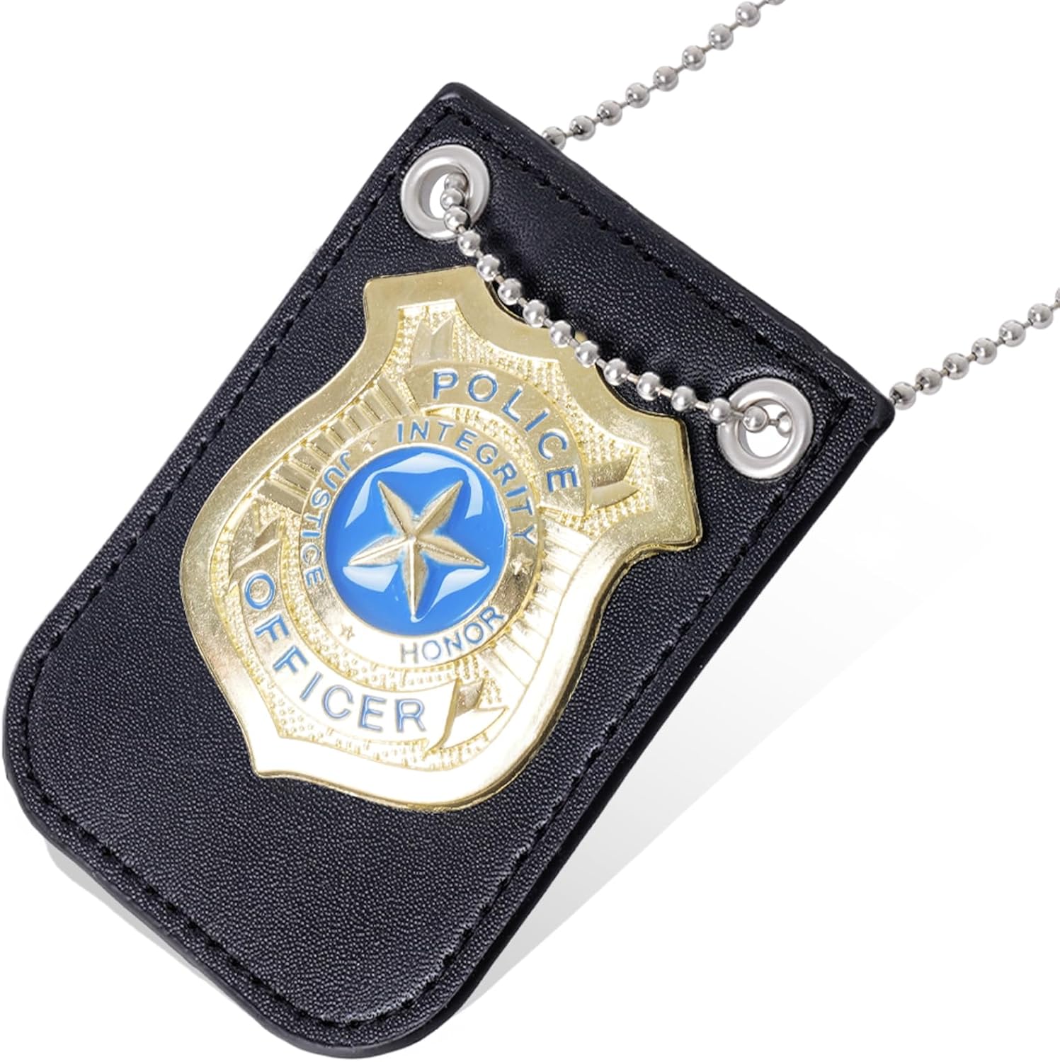 Premium Police Badge and Handcuff Set for Kids