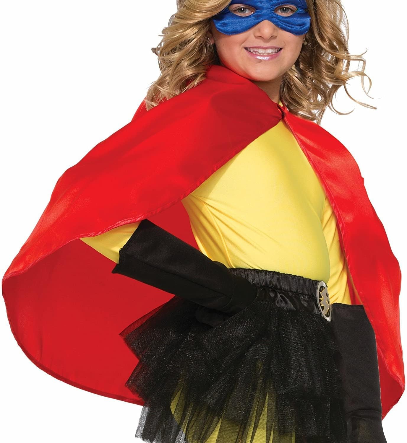 Rubies Super Hero Costume Cape Red - Battle Ready Cap