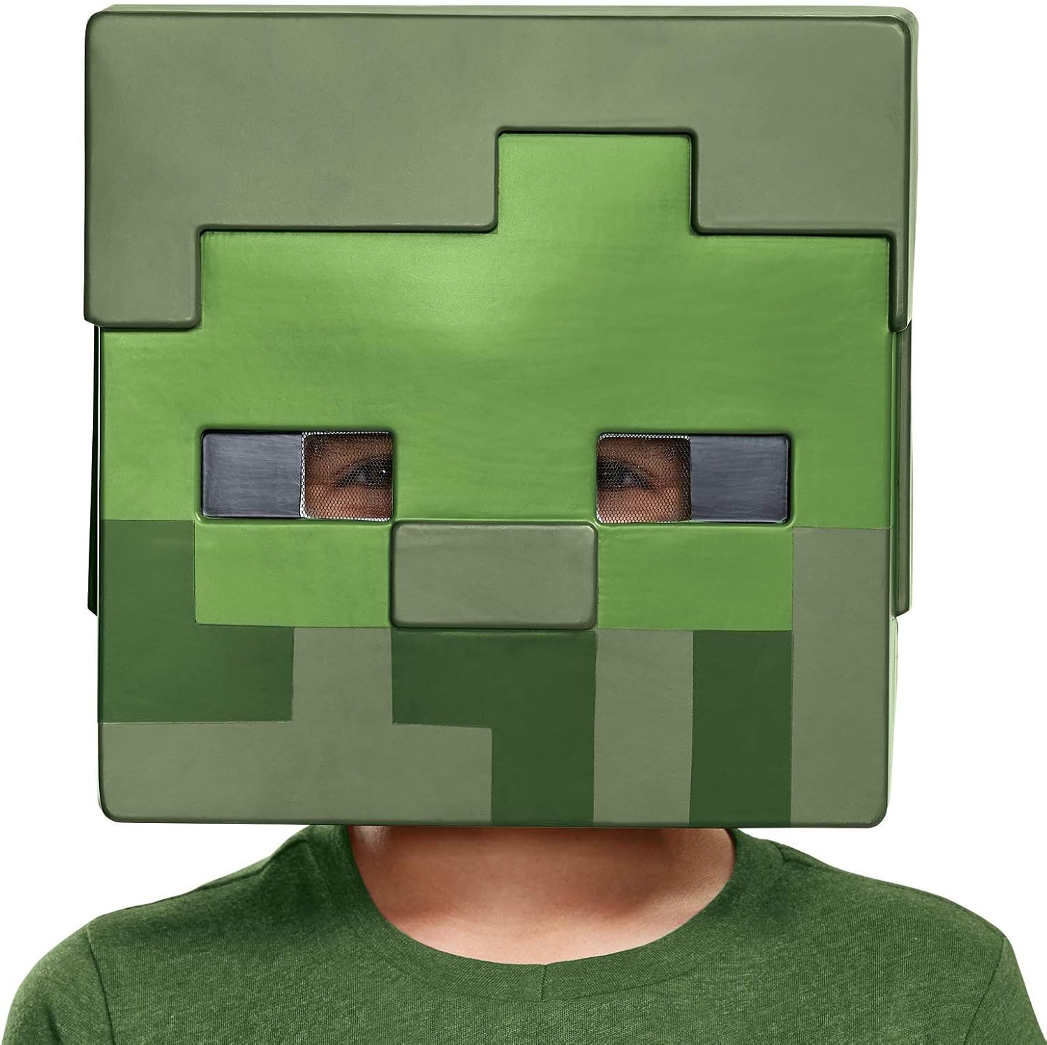 Disguise Minecraft Zombie Mask for Kids One Size Perfect for Trick or Treating