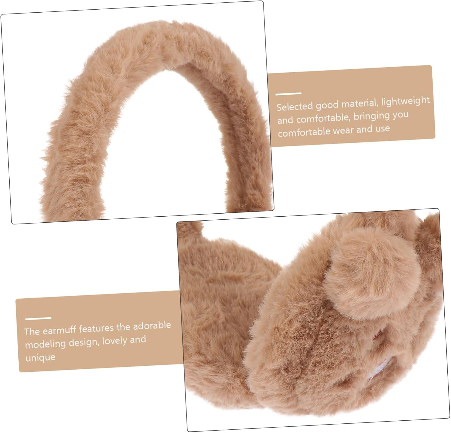 Adorable Cartoon Animal Earmuffs for Winter