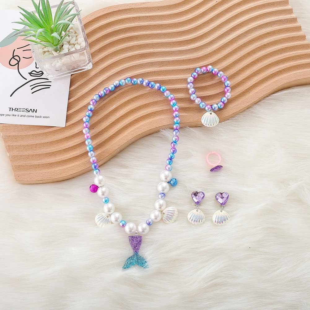 Princess Mermaid Costume Accessory Set for Girls