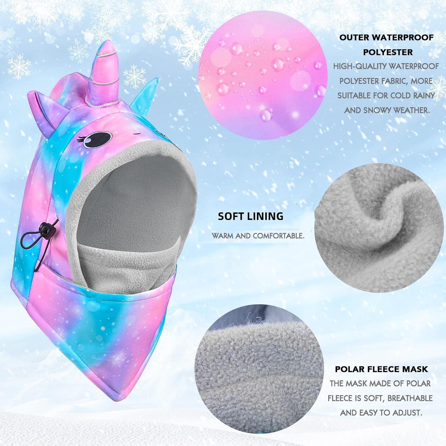Adjustable Balaclava for Kids