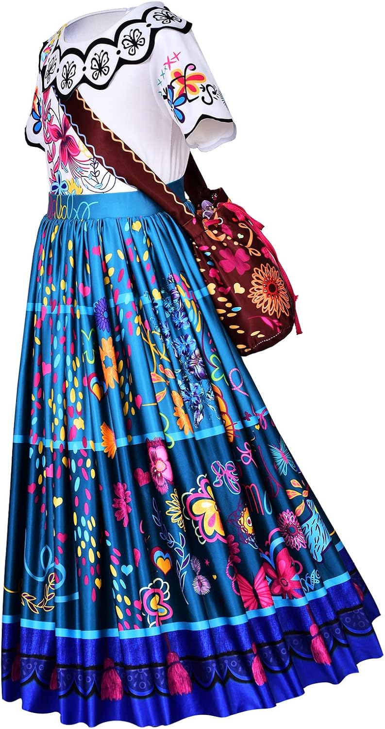 WizUnit Princess Costume with Accessories Maribel Encanto
