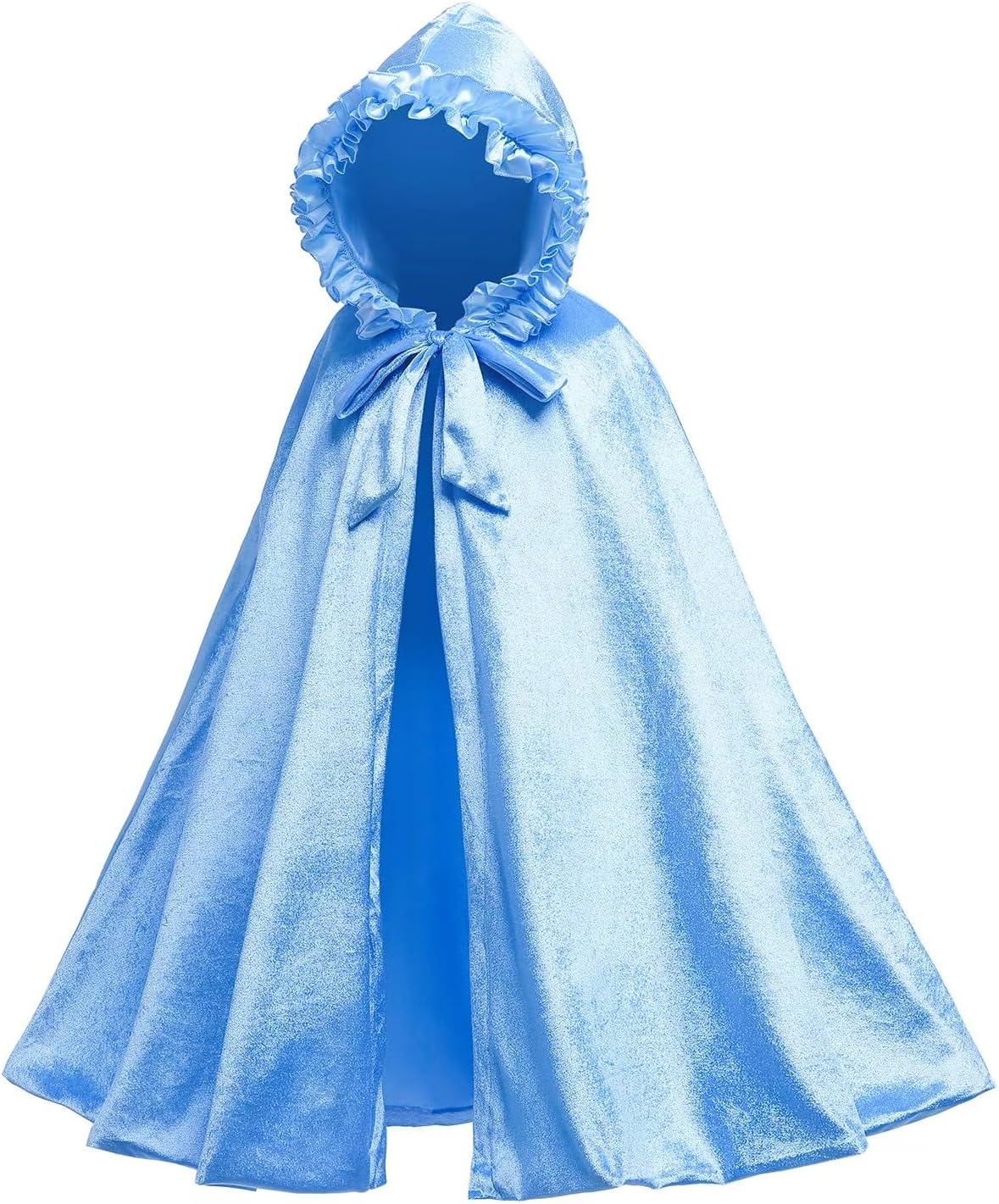 Princess Long Hooded Velocity Girls Halloween Costume Perfect for Dress-Ups