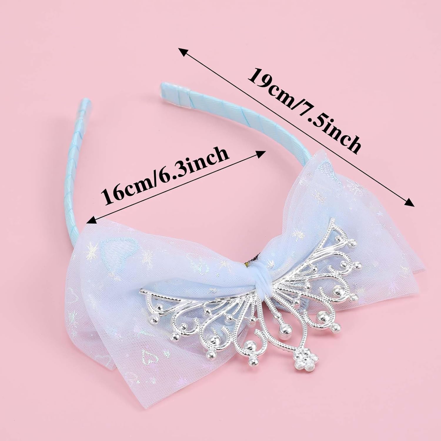 Lusofie Princess Tiara Crown Headband
