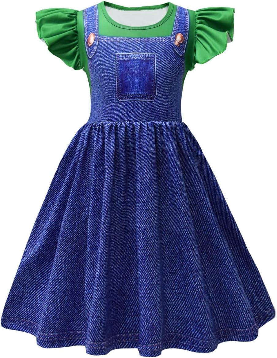 Super Bros Princess Costume Girls Work