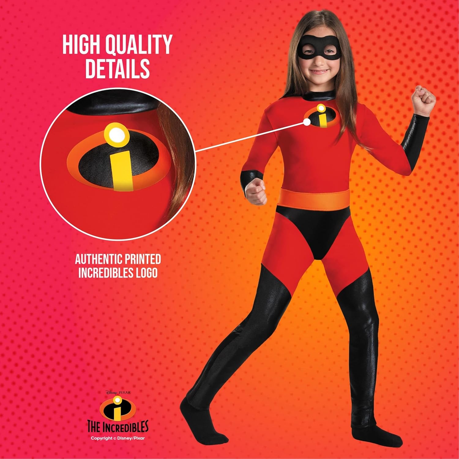 Make believe with herVertigo Disney The Incredibles Violet Dress