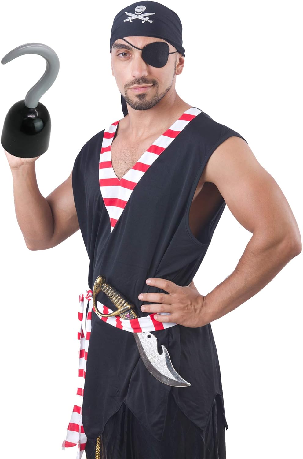 Skeleteen Captain Hook Hand Hook for Kids