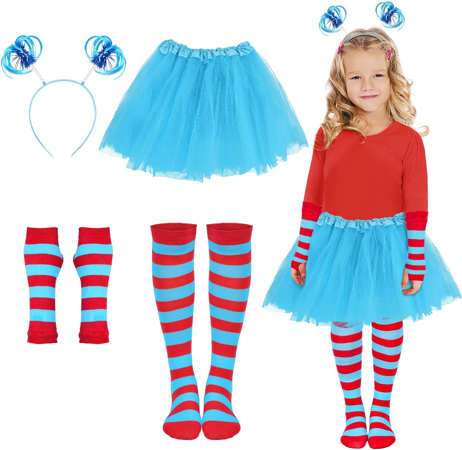 Blue Tutu Skirt More - Halloween iffy for Girls