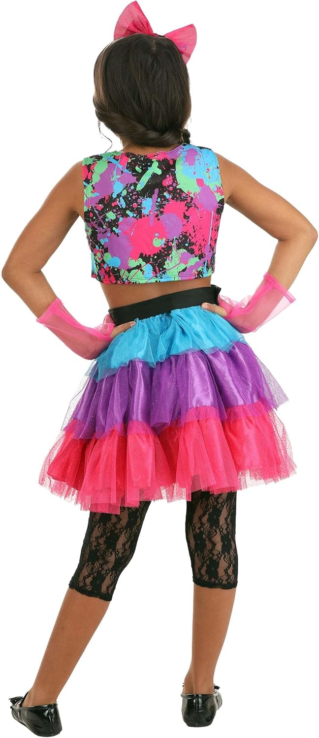 Glowing 80s Kids Costume