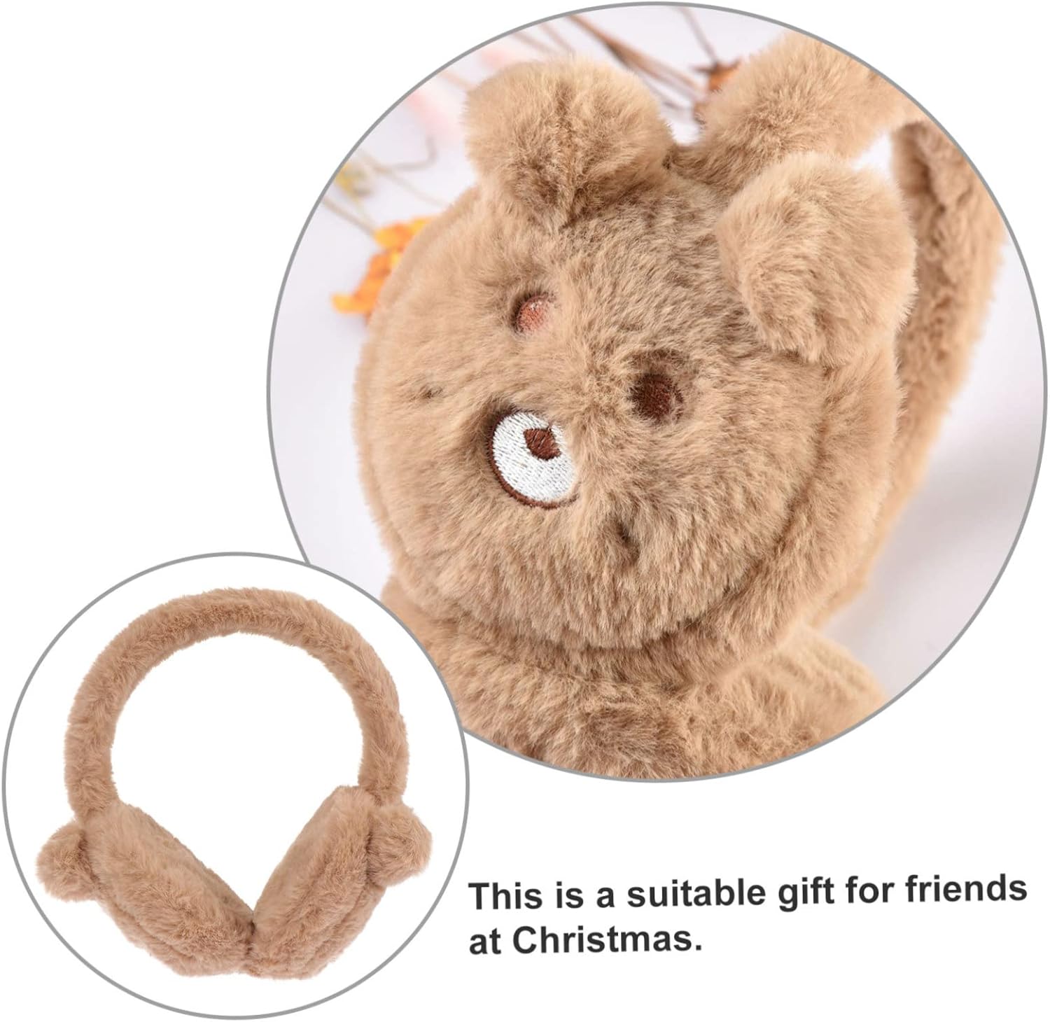 Niyangle Winter Earmuff with Cartoon Design