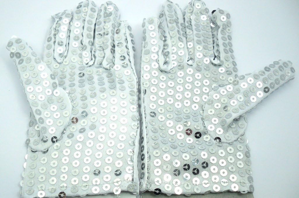 Glistening Sequin Gloves for Boys
