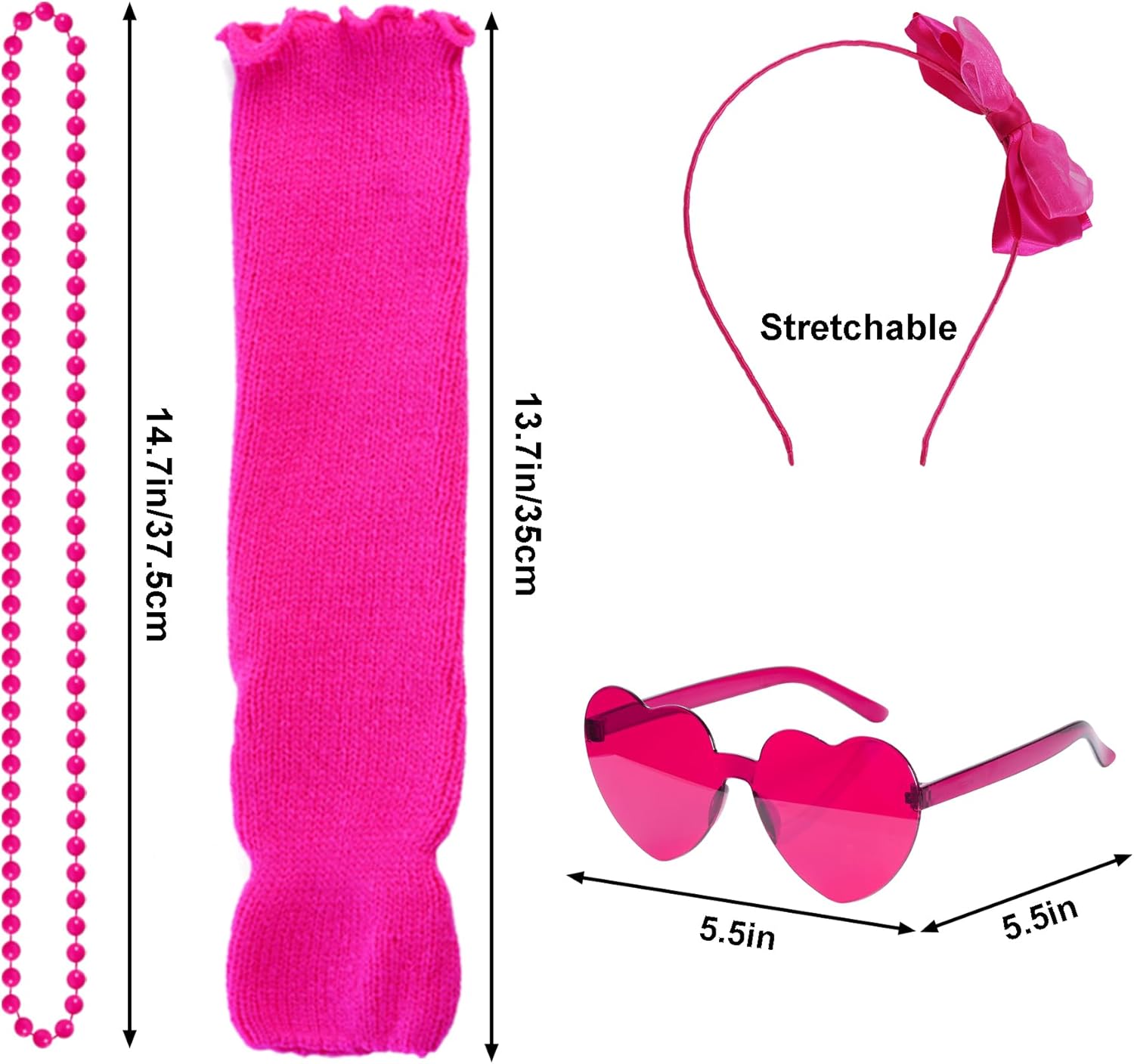 MIAYON 80s Neon Tutu Costume for Girls