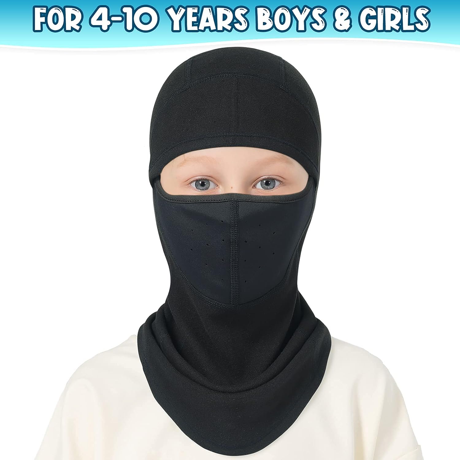 Venswell Kids Ski Mask Windproof and Breathable Neck Face Warmer