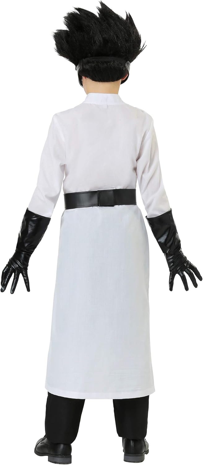 Mad Scientist Costume Kids Jack-o-Lantern Look