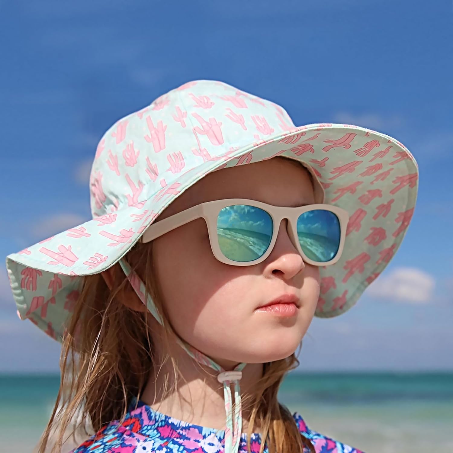 JAN JUL Kids Flexible UV-400 Polarized Sunglasses with adjustable strap