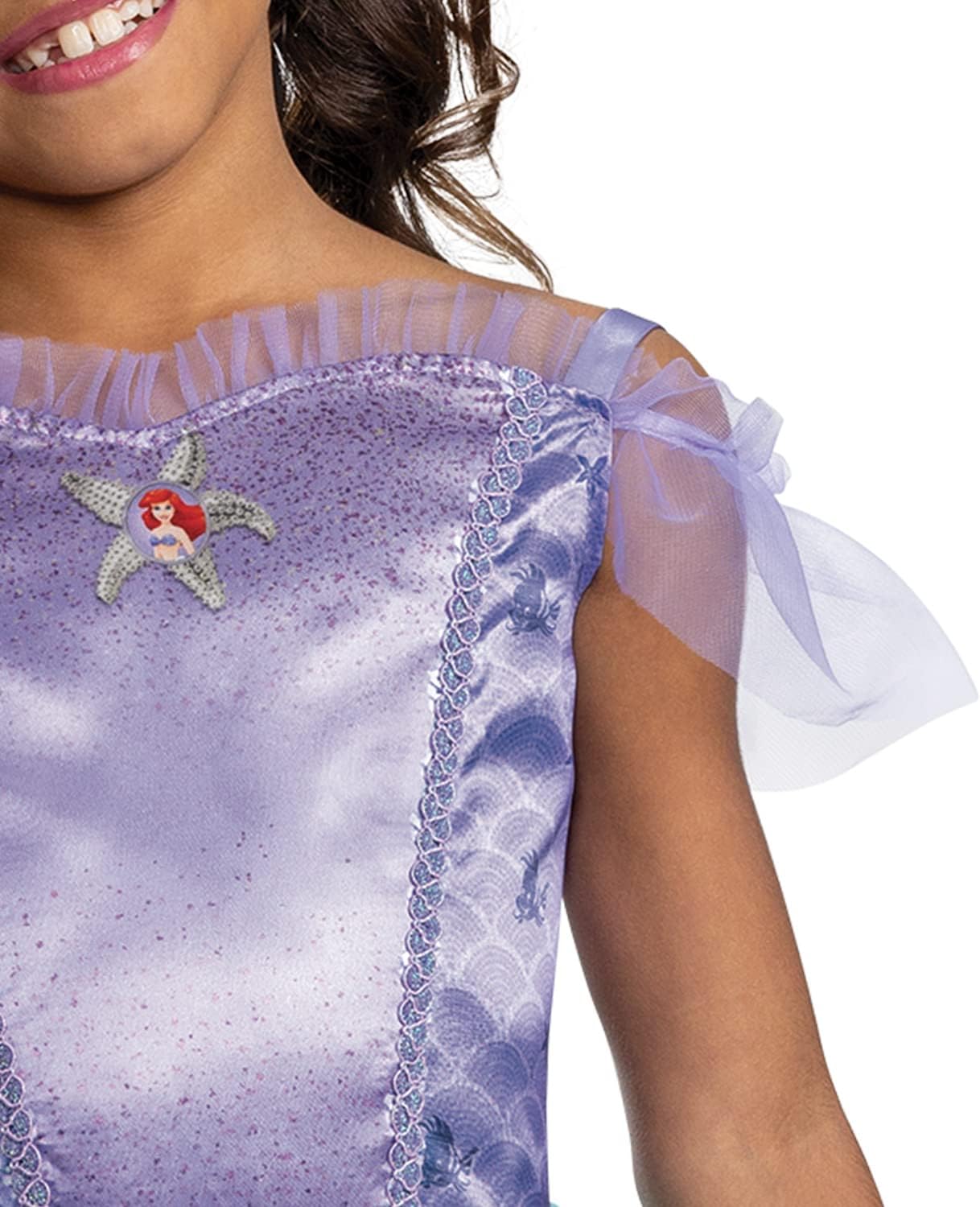 Disguise Recycled Blend Ariel Halloween costume for kids ocean-friendly official Disney