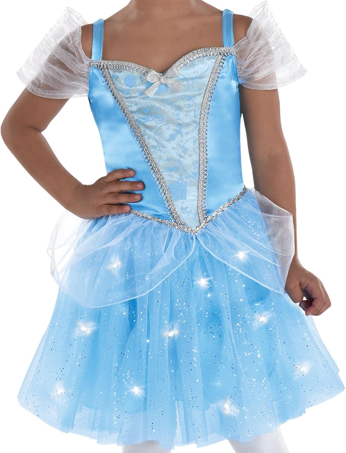 Party City Cinderella Light-Up Costume for Toddlers