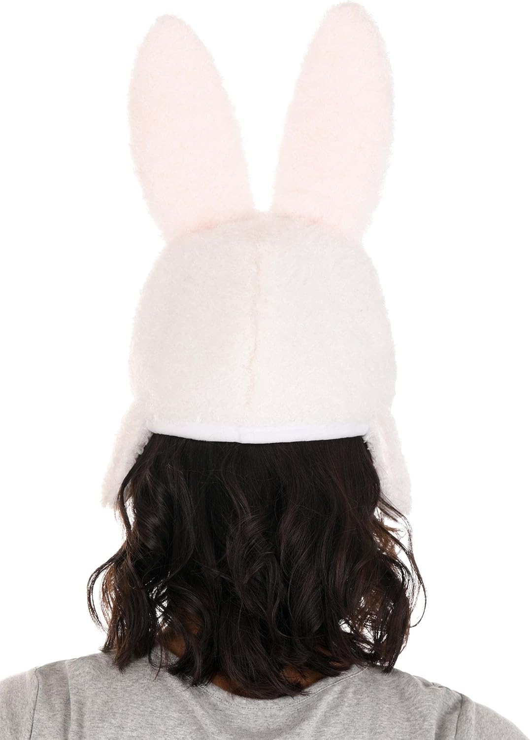 Plush Rabbit Costume Hat - Ears Adjustable