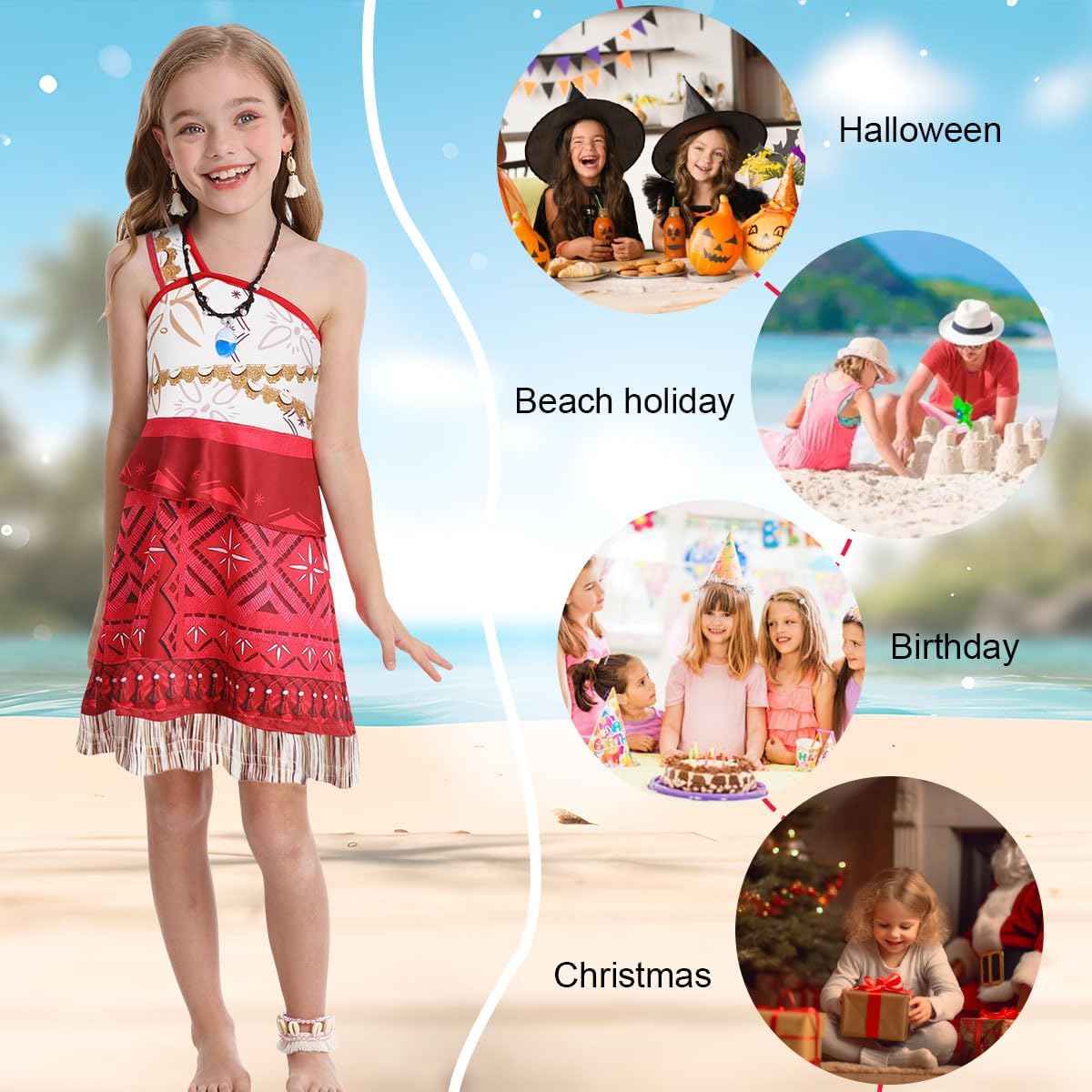 Adventure Princess Embroidery Dress Up Set