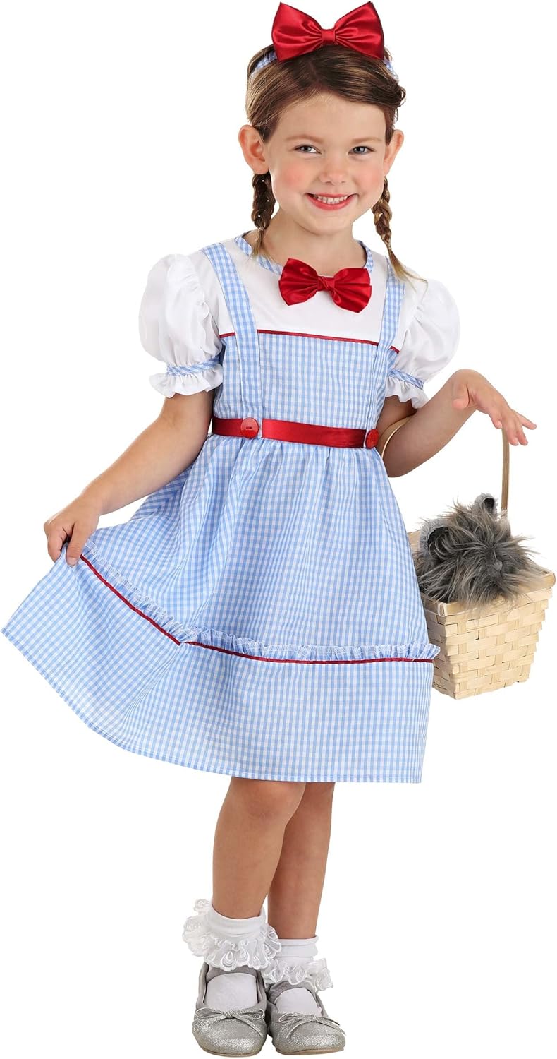 Toddler Sweet Kansas Girl Costume Gingham Dress