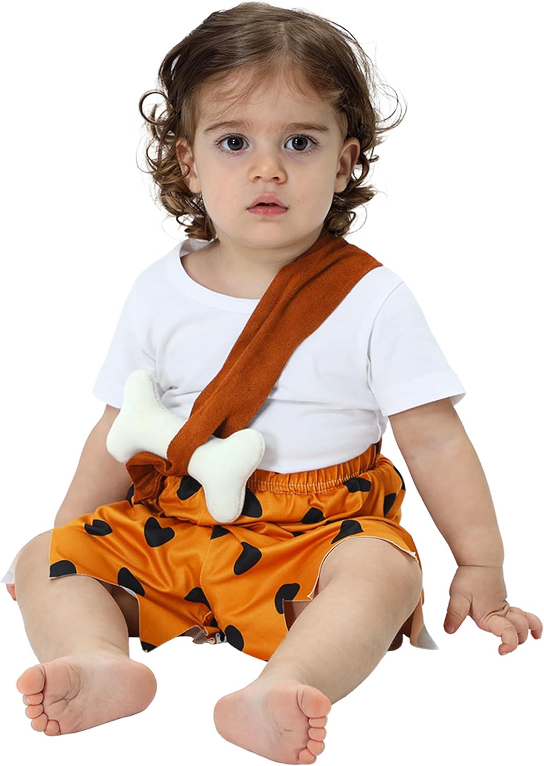 Halloween Kids Costume - Brown Shorts Green Shirt Set
