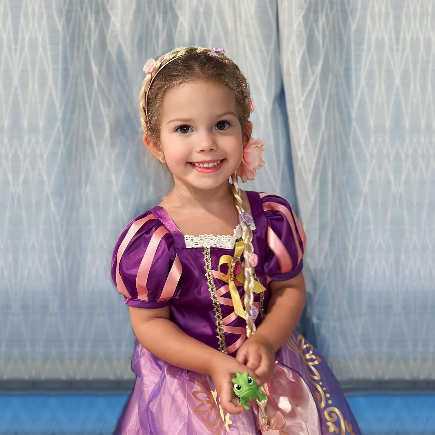 Girls Halloween Princess Costume Little Girls Costume Soft Fabric Purple