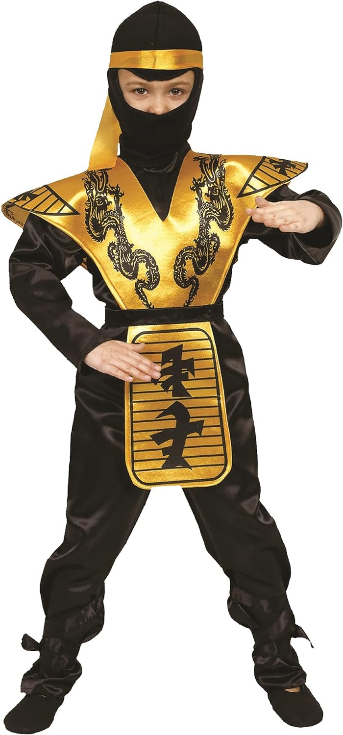 NinjaCostume for Kids Samurai Outfit Halloween