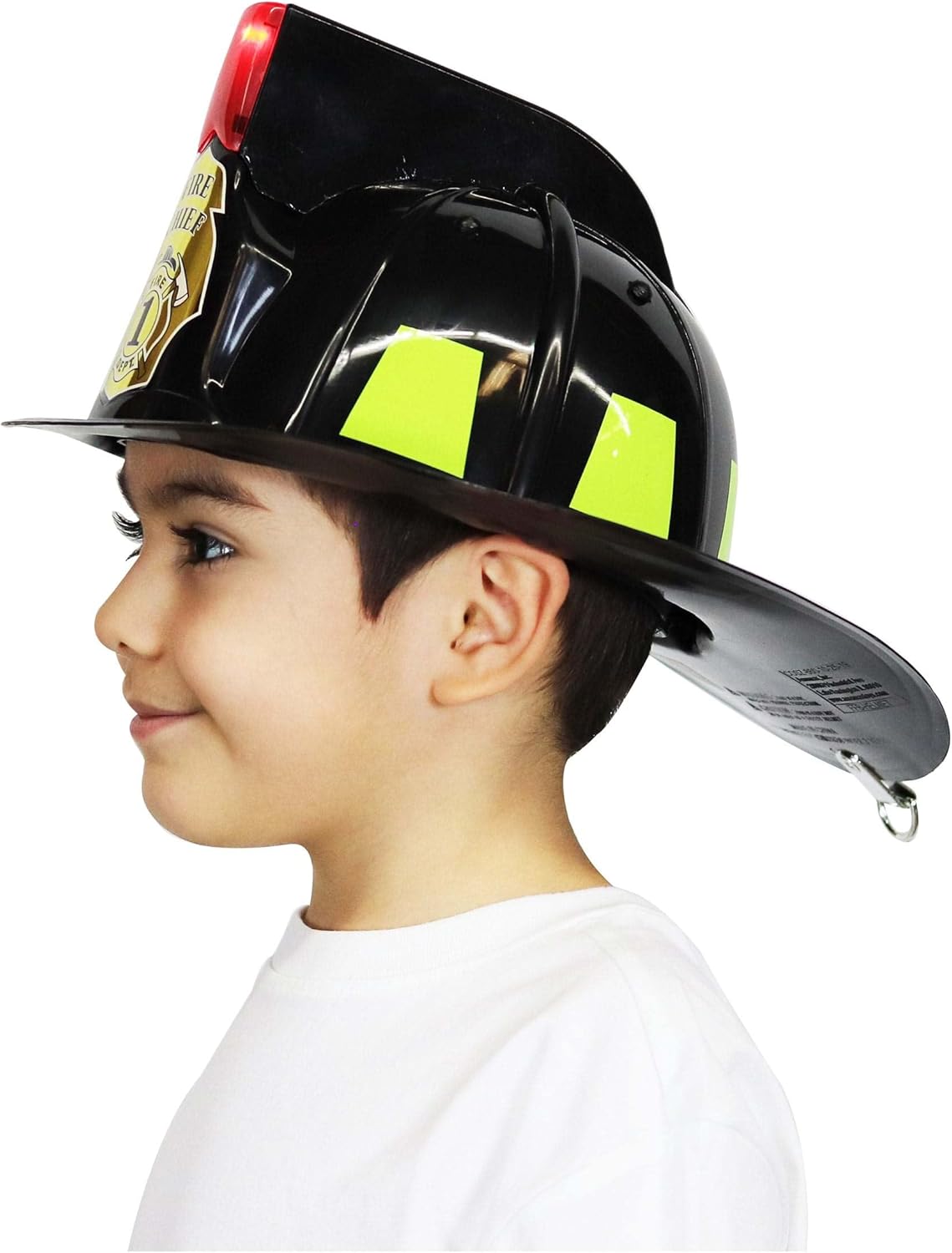 Aeromax Fire Fighter Helmet for Kids Lights sirens costume